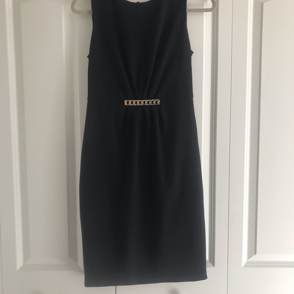 Calvin Klein sleeveless black dress
